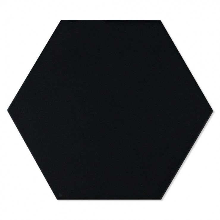 Hexagon Klinker Diorga Svart Matt 20x23 cm-1